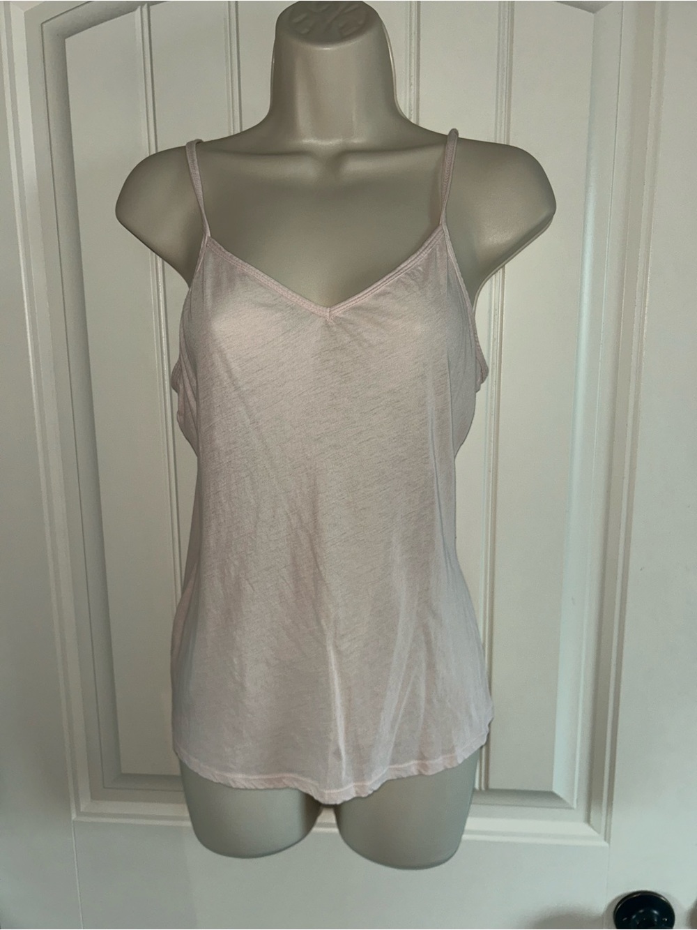 NEW Hello Nite Light Pink Women's V-Neck Camisole Tank Top Sz S